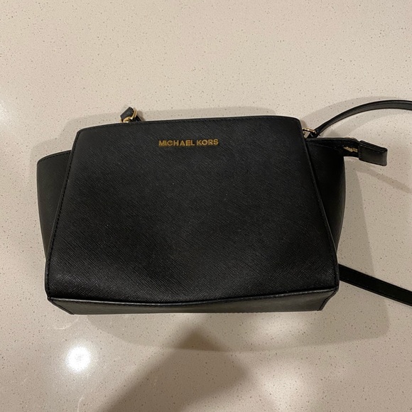 MK black crossbody